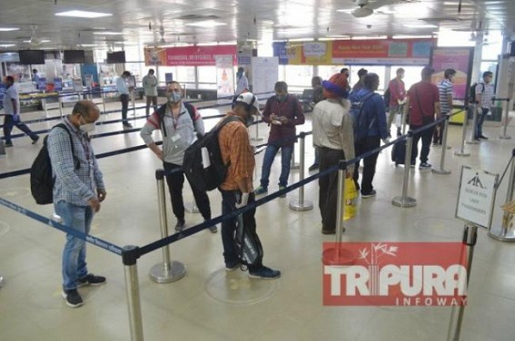 Flight Services resumes today, Tripura opens Hotels with social distancing